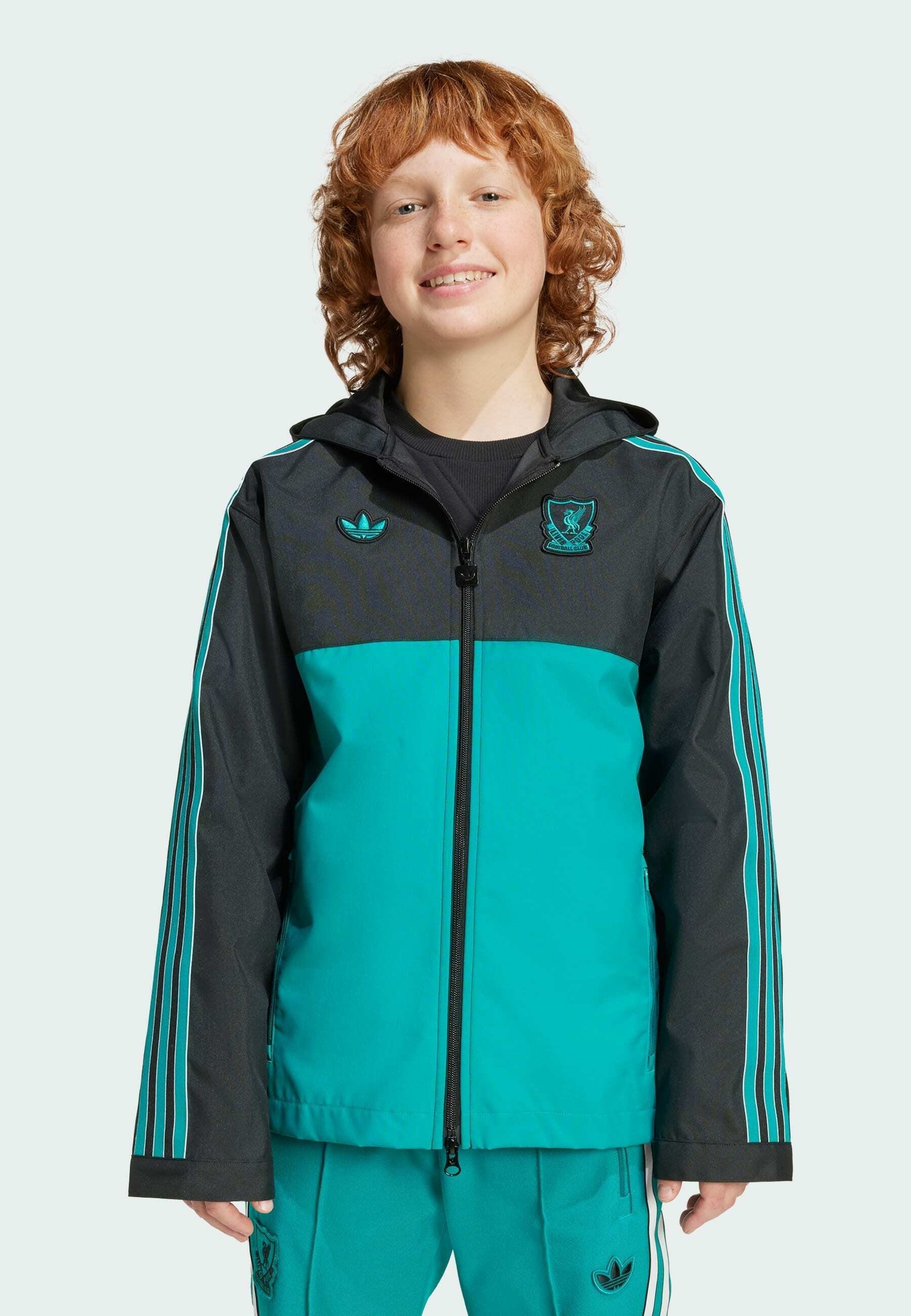 adidas Originals LIVERPOOL FC TERRACE ICONS - Abbigliamento da club - nero verde mare
