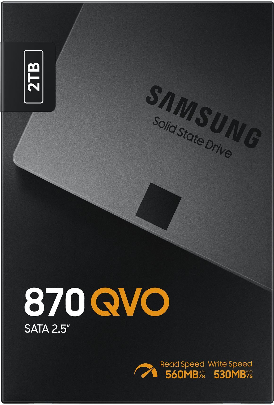 SAMSUNG SSD Interne 870 QVO 2 To MZ-77Q2T0BW