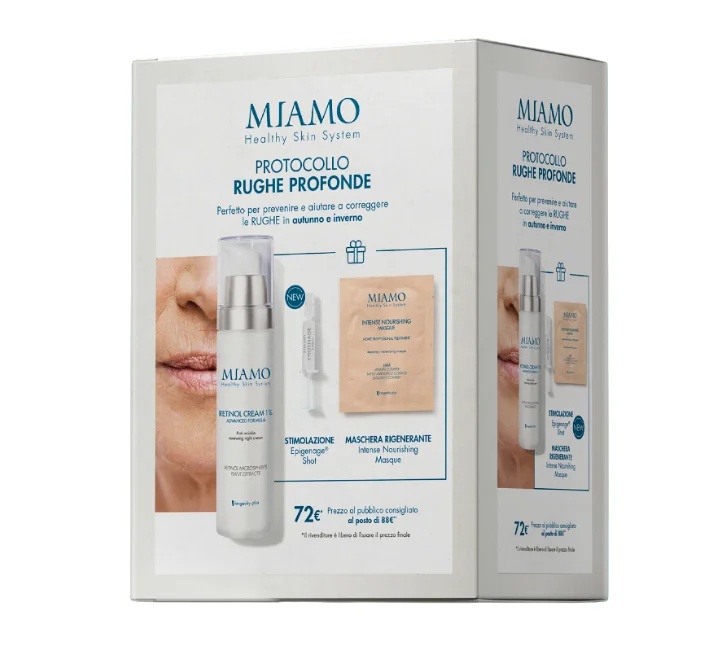MIAMO Miamo Retinol Deep Wrinkle Protocol poklon set