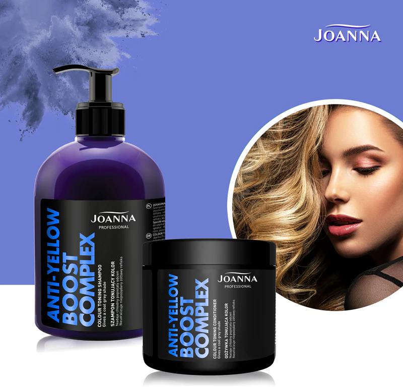 Joanna Professional Color Boost Complex Revitaliserende Conditioner voor Blond en Grijs Haar