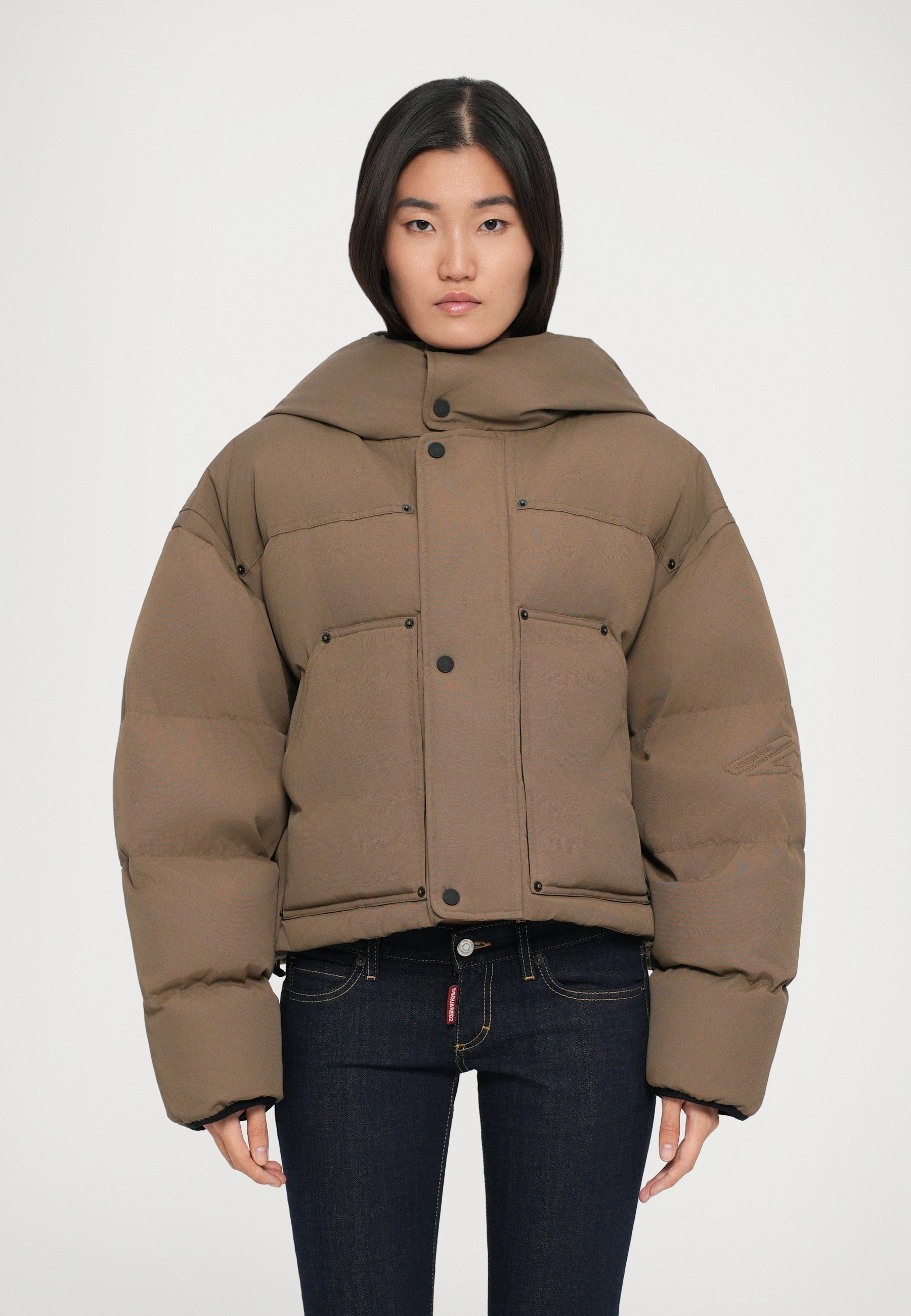 Doudoune DSQUARED2 ICON ICON UTILITY - Doudoune - toupe
