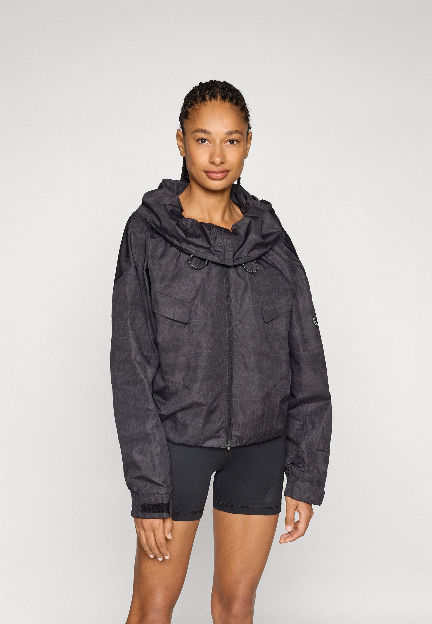 adidas by Stella McCartney ARTICOLO - Giacca da allenamento - nero/nero utility