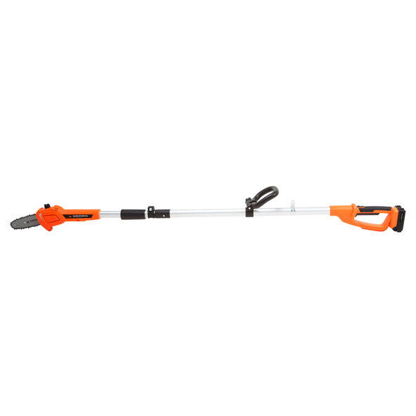 Telescopic pole pruner, 20 V, including battery and charger