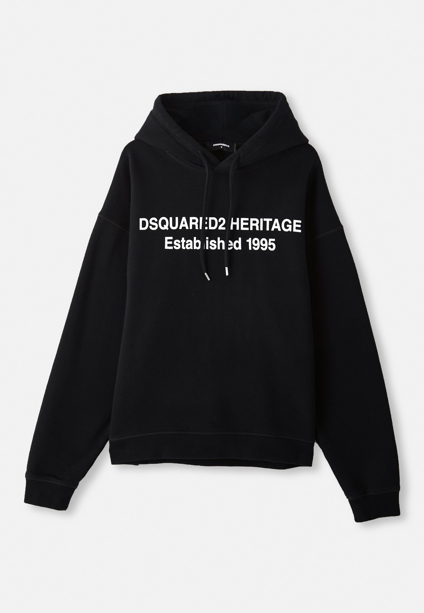 Dsquared2 RELAXED FIT HOODIE - Mikina - čierna