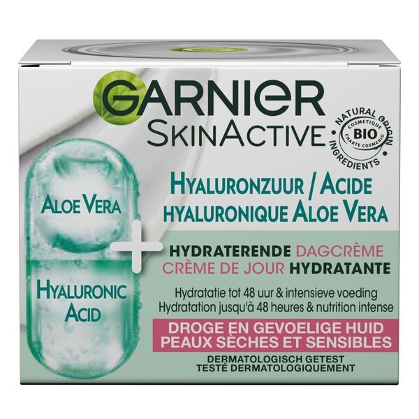 Garnier SkinActive vlažilna dnevna krema s hialuronsko kislino in aloe vero<br>50 ml