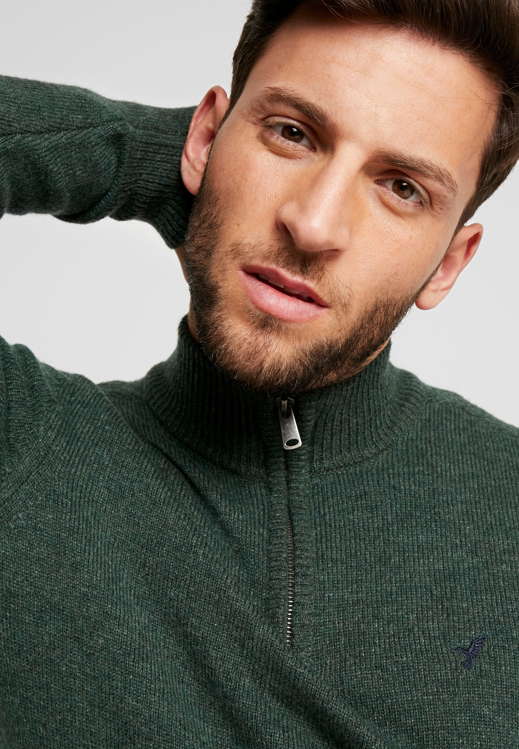 Maglione Pier One - verde scuro screziato