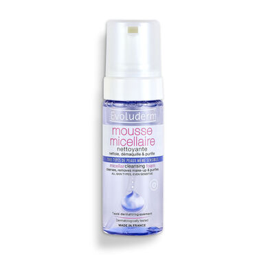 Evoluderm Mousse Micellaire Nettoyante Rensende Micellar Renseskum 150 ml 150 ml