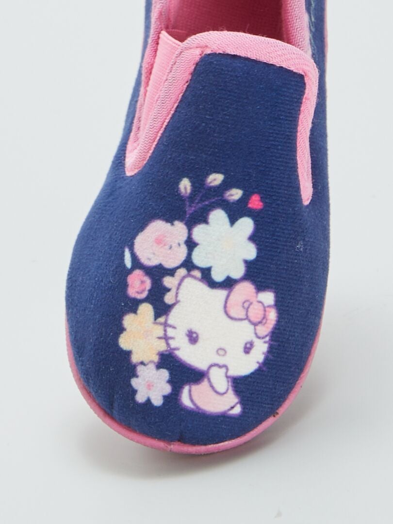 Hello Kitty lage slippers - blauw