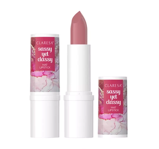 Claresa Sassy Yet Classy matowa pomadka do ust 14 Tease 4,8 g
