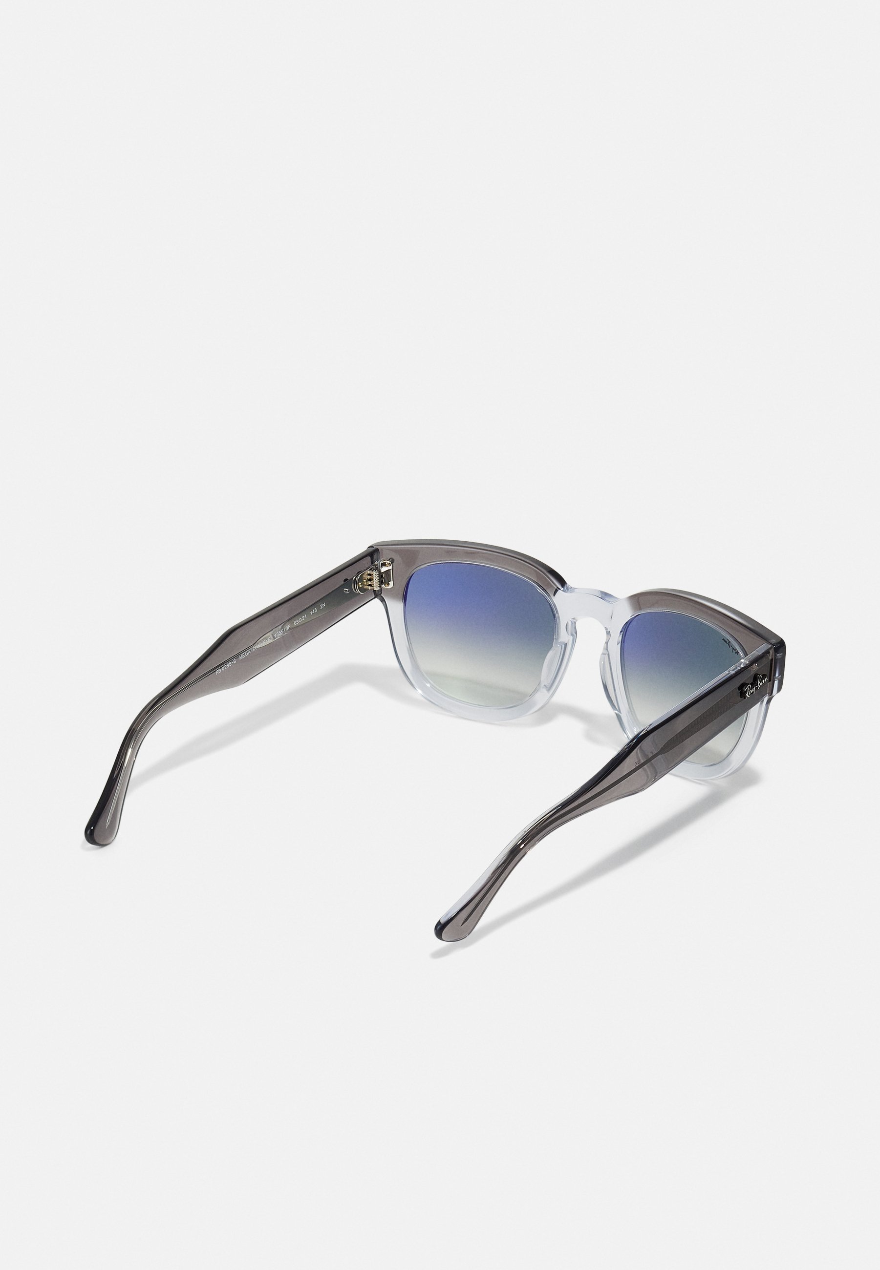 Ray-Ban MEGA HAWKEYE UNISEX - Zonnebril - grijs op transparant