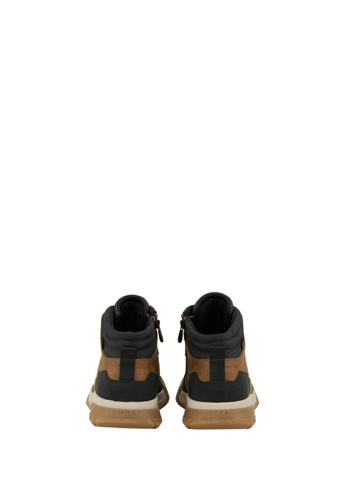 Bottines à lacets TOM TAILOR - noix