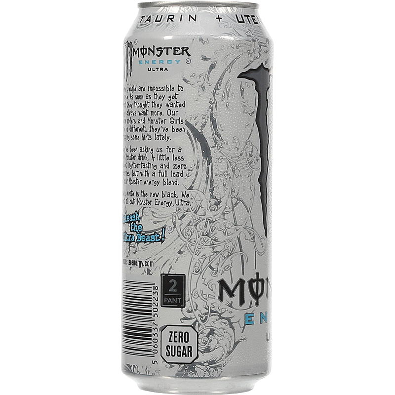 Monster Monster 500 ml energidrikk Ultra White