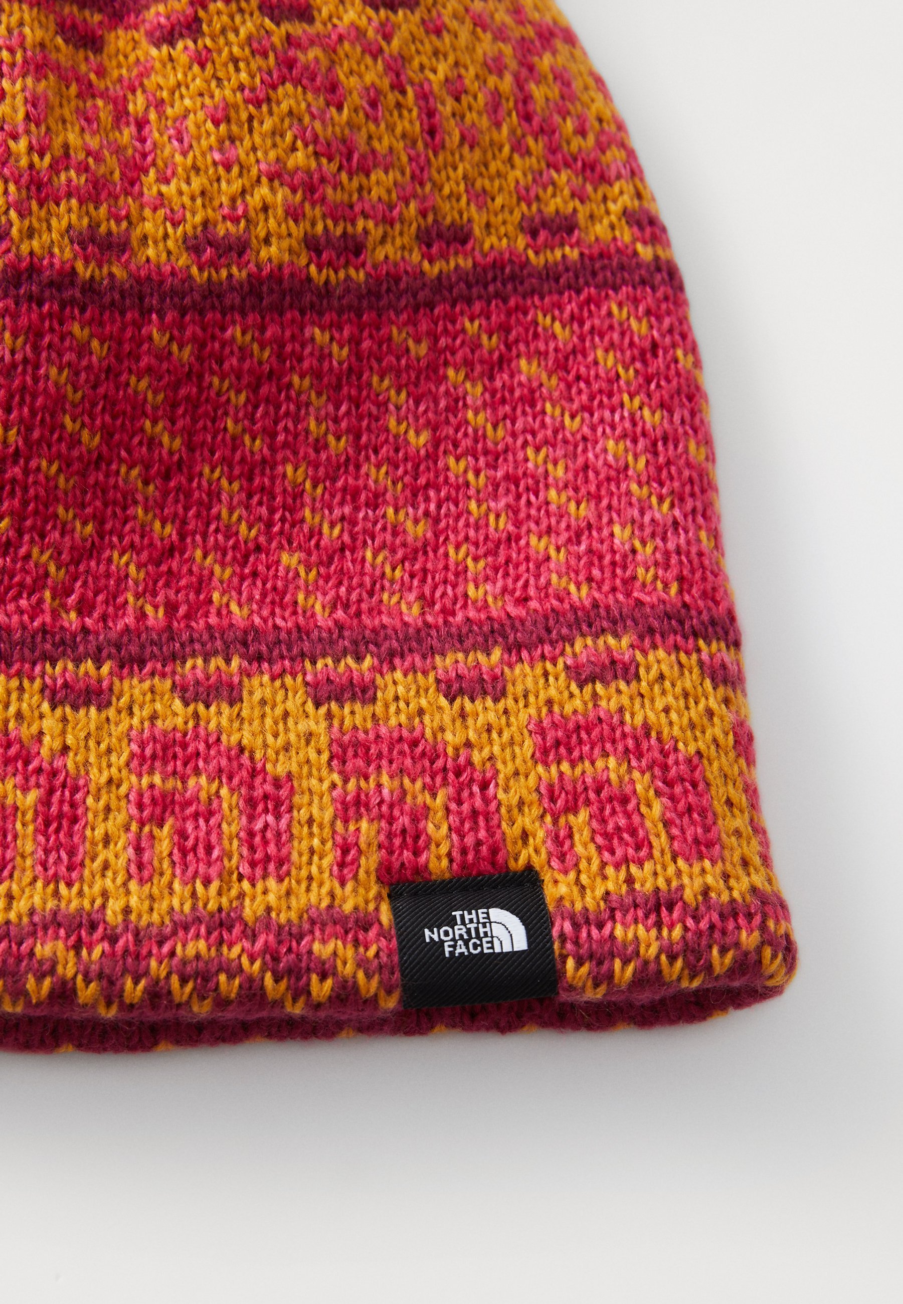 The North Face KIDS CABIN SKI TUKE UNISEX - Muts - citroengeel jacquard