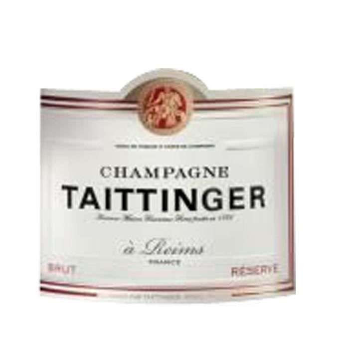 Champagne Taittinger Brut Réserve avec étui - 75 cl x3