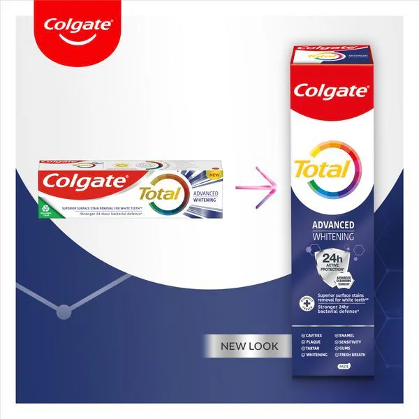 Colgate Total Advanced Whitening -hammastahna 75 ml
