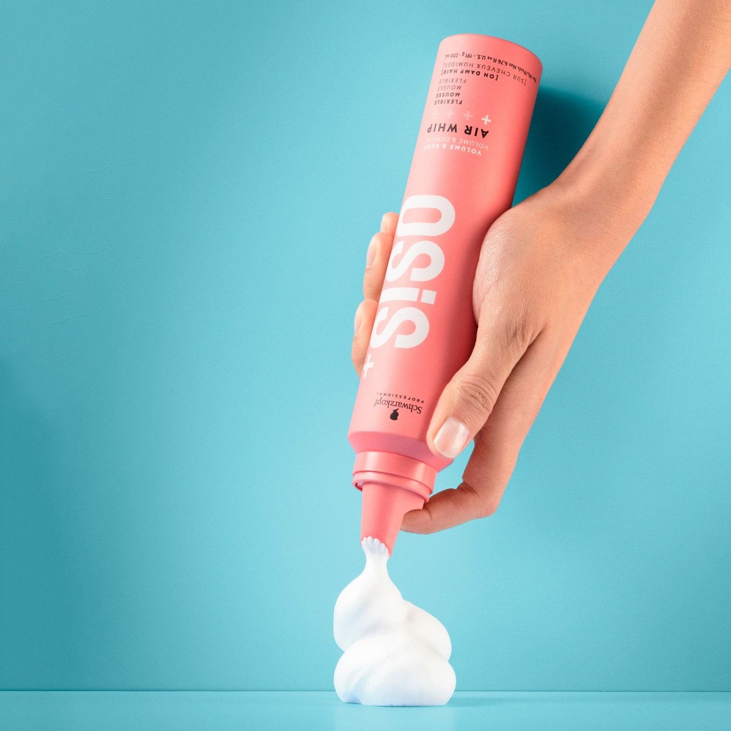 Schwarzkopf Professional matu putas OSiS+ Volume & Fullness Air Whip Volume & Fullness - 200 ml