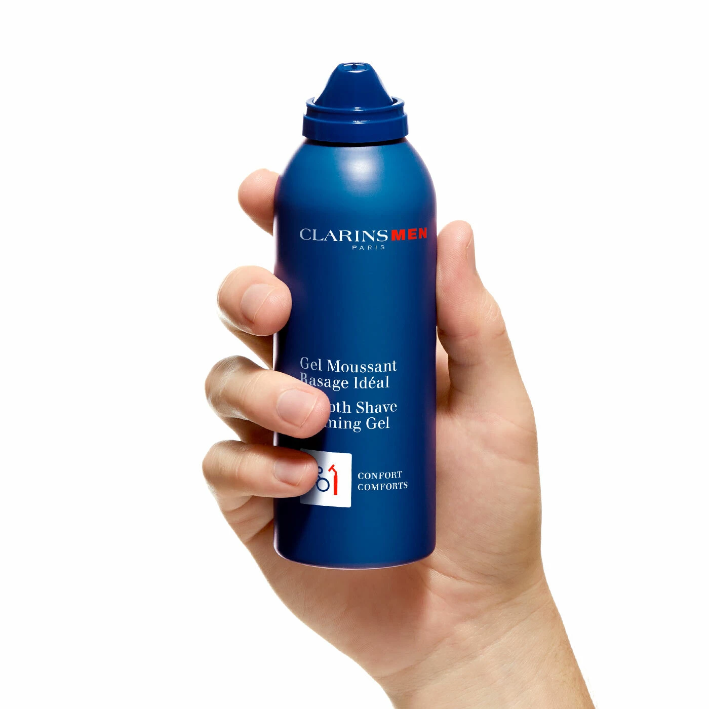 Gel spumant de ras fin 150 ml - Clarins pentru bărbați