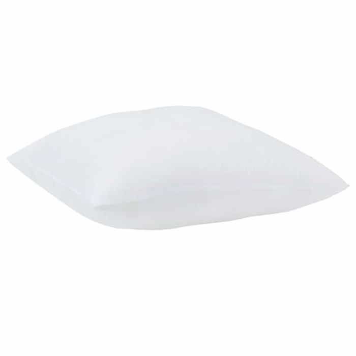 vidaXL Juego de edredón para todas las estaciones con almohada, 2 piezas, microfibra blanca, ropa de cama de lujo, diseño rectangular moderno, 3376532