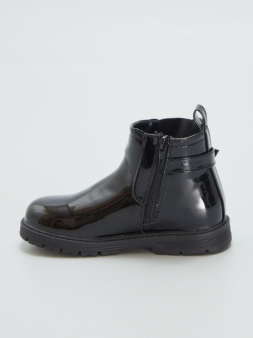 Botas Chelsea - PRETAS
