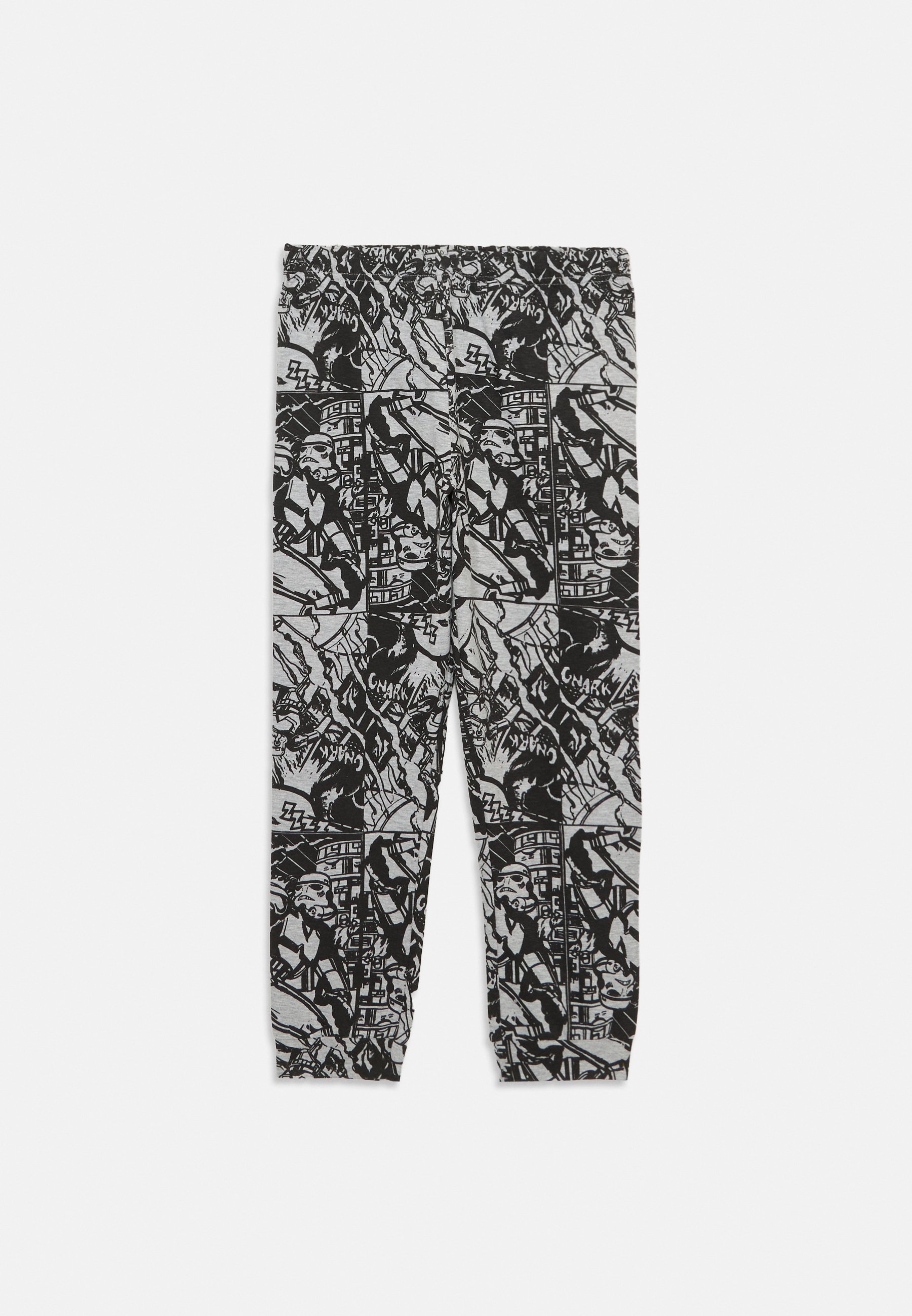 Friboo STAR WARS PYJAMASET - Pyjamaset - lichtgrijs/zwart