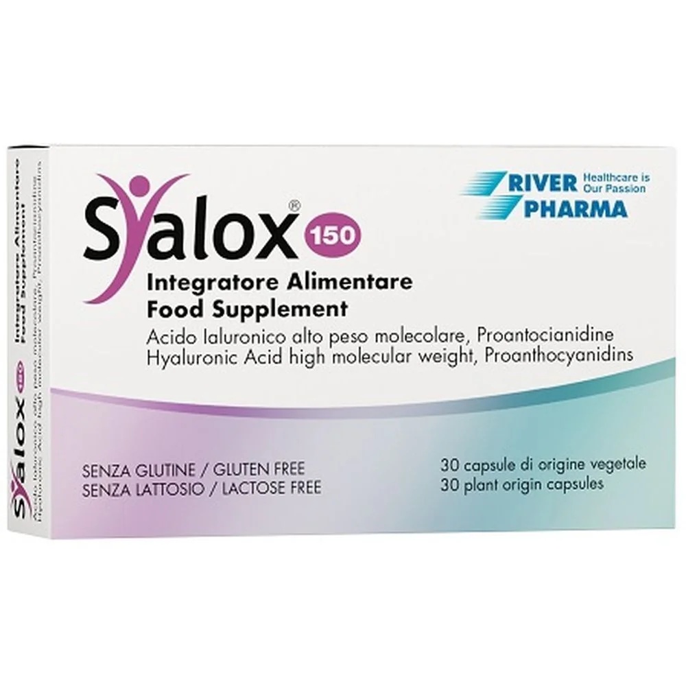 Syalox 150, 30 capsules à base d'acide hyaluronique