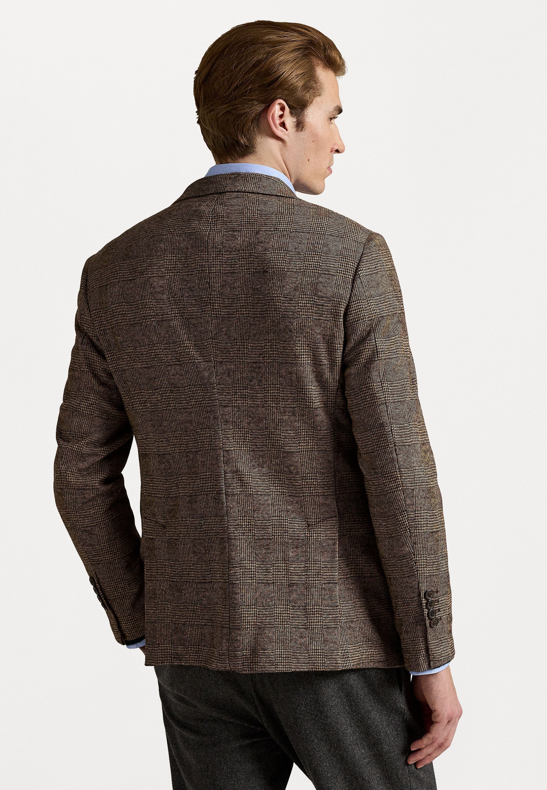 Polo Ralph Lauren POLO SOFT MODERN GLEN PLAID SPORTMANTEL - Blazer - braun
