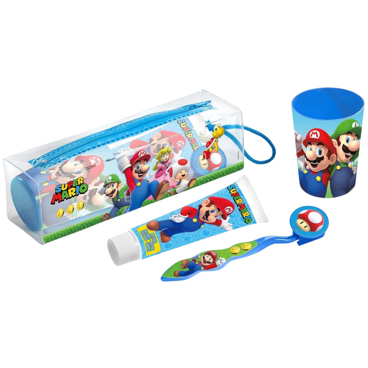 Tecknad Super Mario