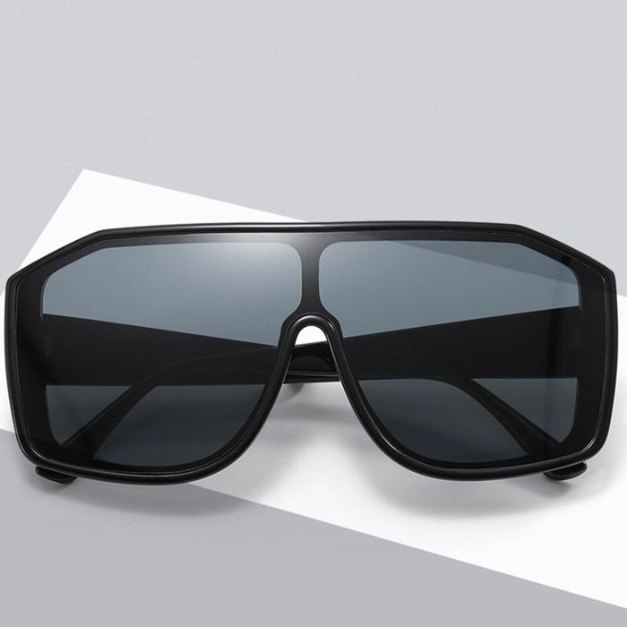 Gafas de sol SHARPHY para mujer, montura grande negra, estilo moderno, para conducir, deportivas, de alta calidad, protección UV, regalo de cumpleaños.