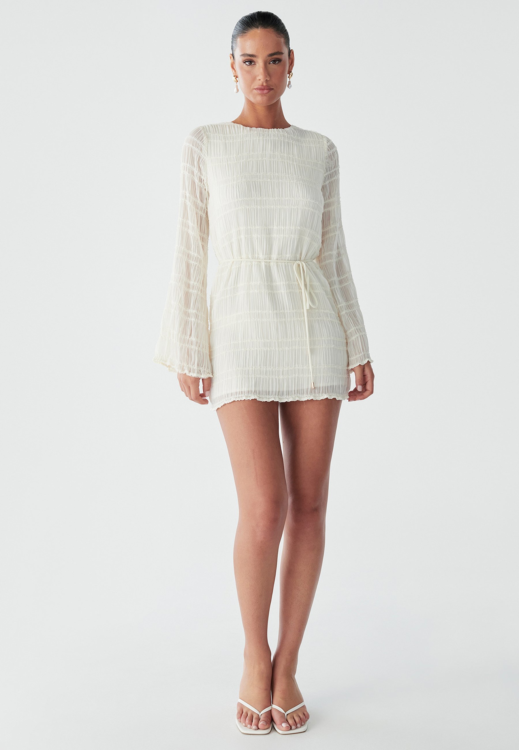 VESTIDO BWLDR ASHLEIGH - Vestido para o dia a dia - branco-creme