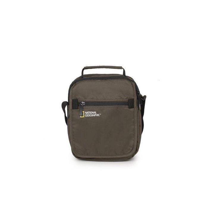 Bolso de hombro National Geographic Transform color caqui