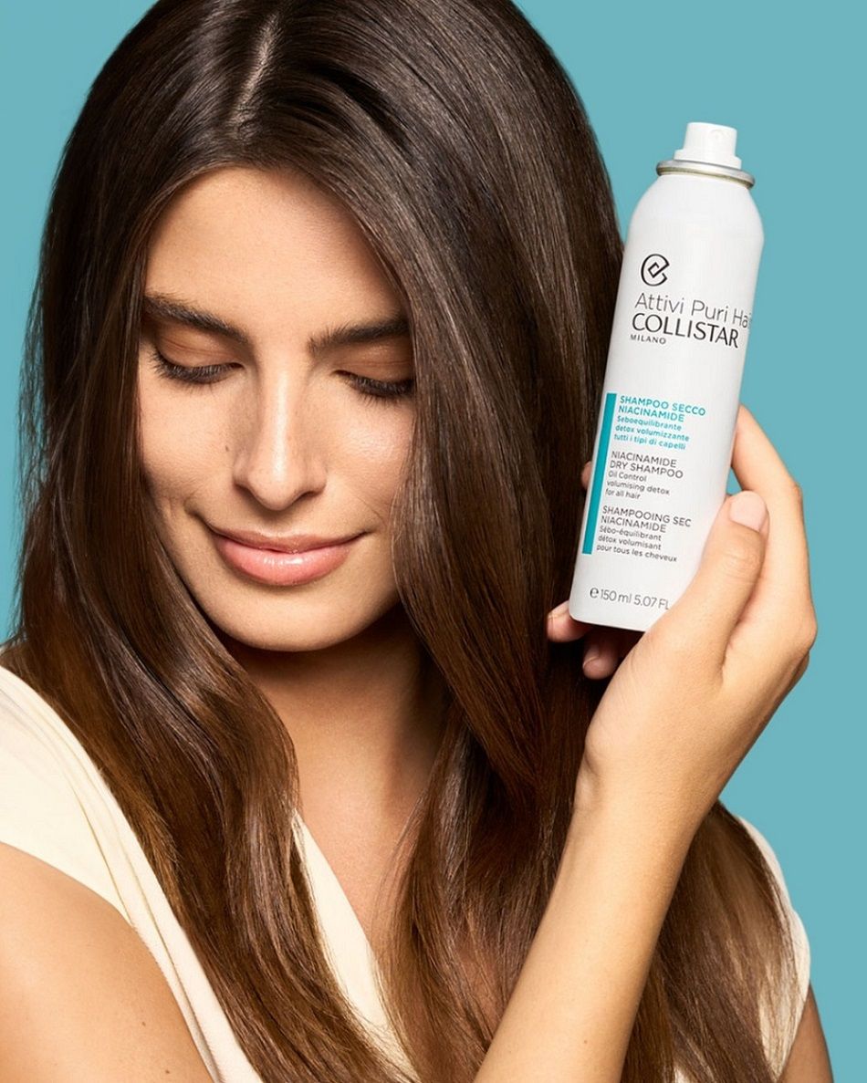 Attivi Puri Hair Dry Shampoo Niacinamide Oil Control  Sausi šampūnai