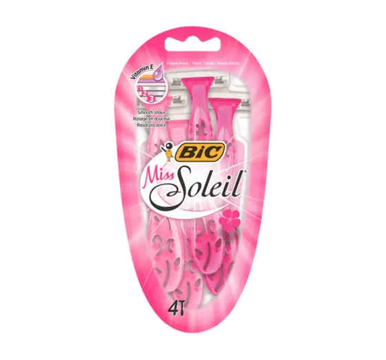 BIC Miss Soleil jednorazowe maszynki do golenia dla kobiet 4 sztuki