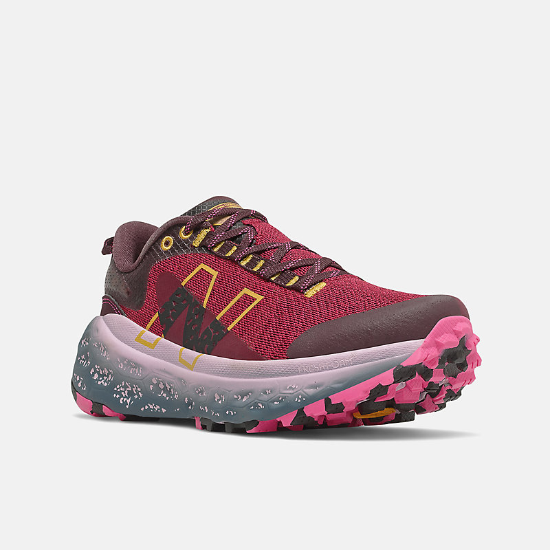 Fresh Foam X More Trail v2 para mulheres – Azul-marinho com detalhes dourados