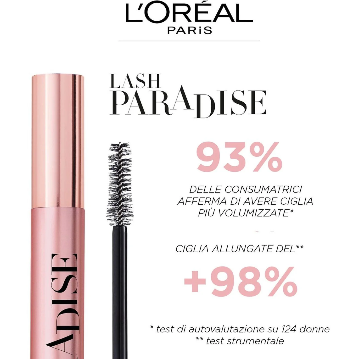 Occhi Lash Paradise Intense Black Mascara - Mascara