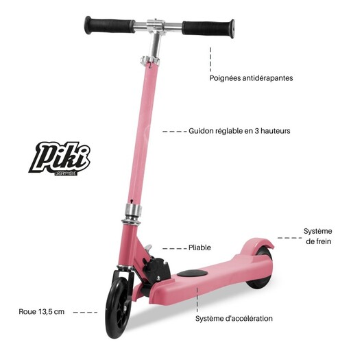 Piki Wonder One električni skuter s asistencijom