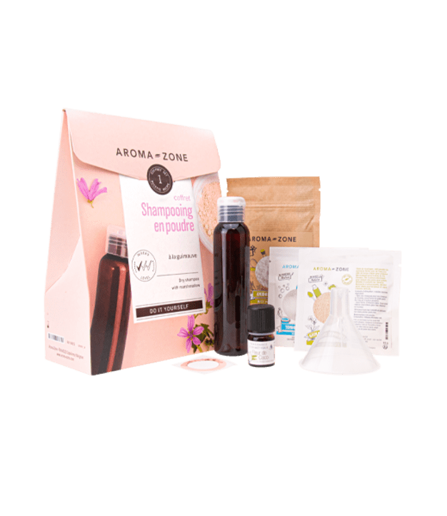Kit cosmétique maison Shampooing en poudre à la guimauve