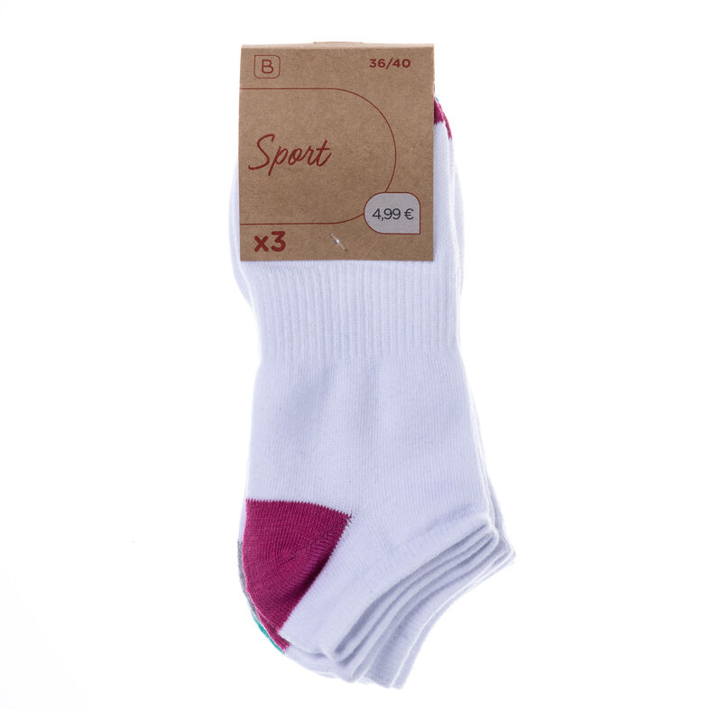 Chaussettes et collants Femme Blanc