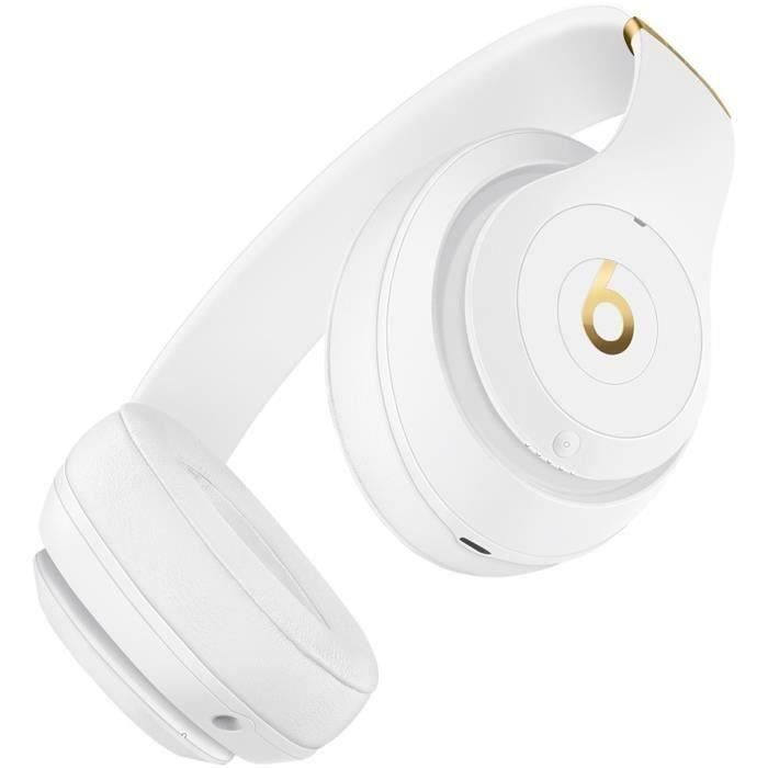 BEATS STUDIO3 Bluetooth-Kopfhörer – Weiß – Generalüberholt – Hervorragender Zustand