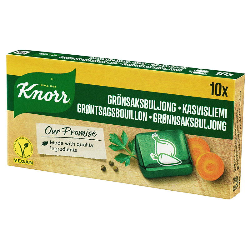 Knorr grønnsaksbuljong 10 stk. Knorr