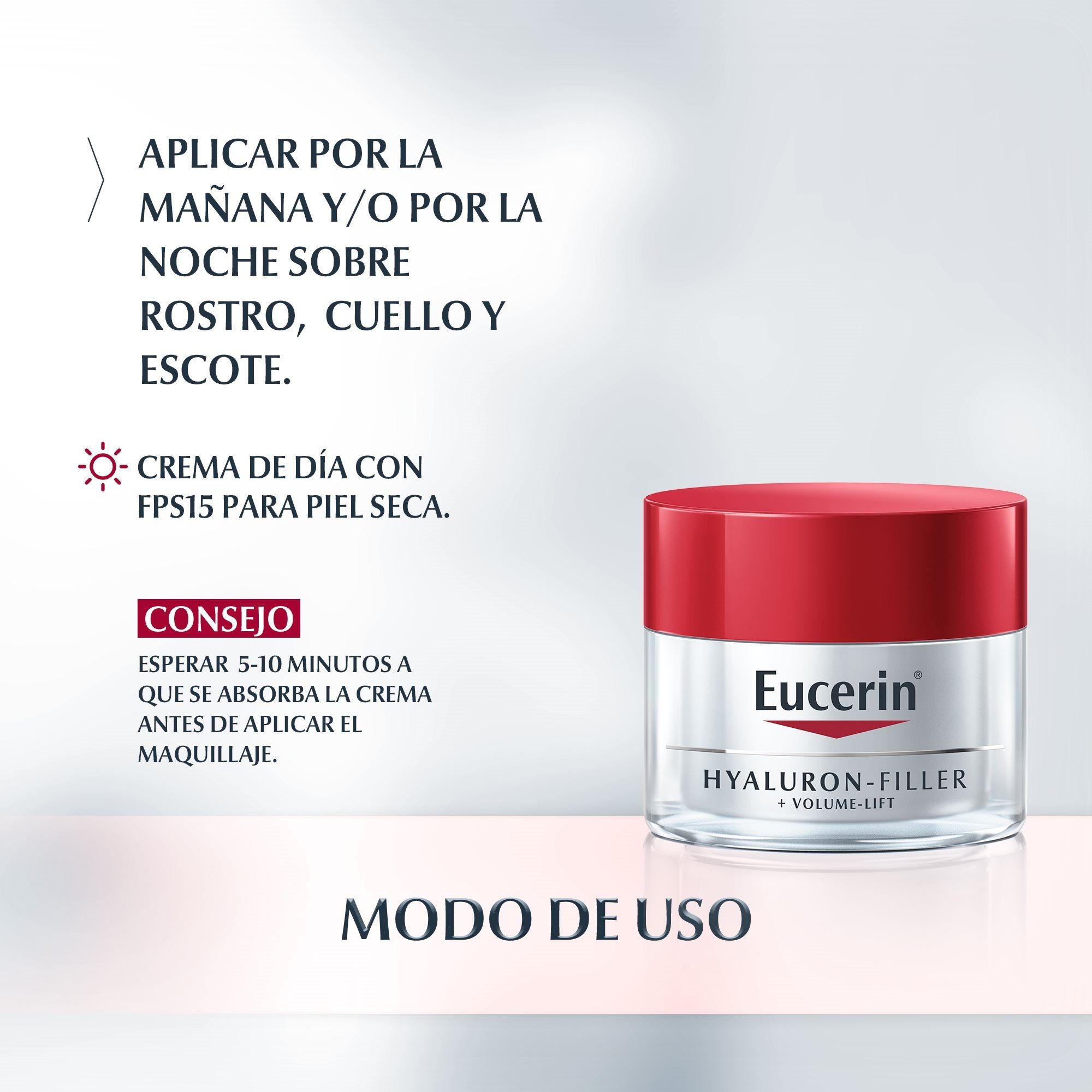 Dnevna krema Hyaluron Filler & Volume Lift SPF 15 za suho kožo Proti gubam in staranju