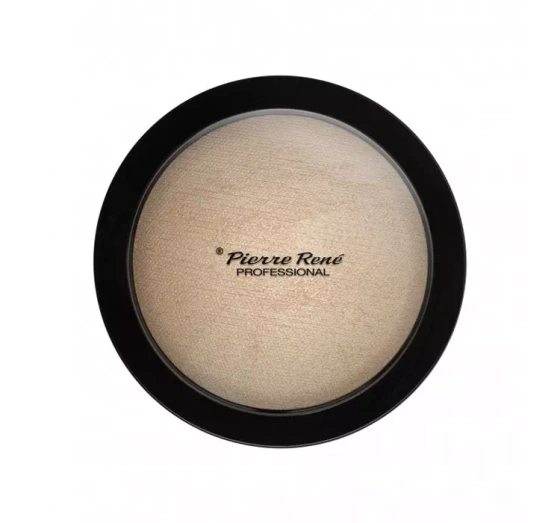 Pierre Rene Highlighting Powder puder rozświetlający 01 Glazy Look 12g