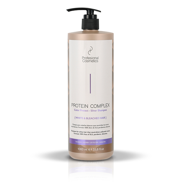 Professionelles Kosmetik-Protein-Komplex-Silber-Shampoo 1000 ml