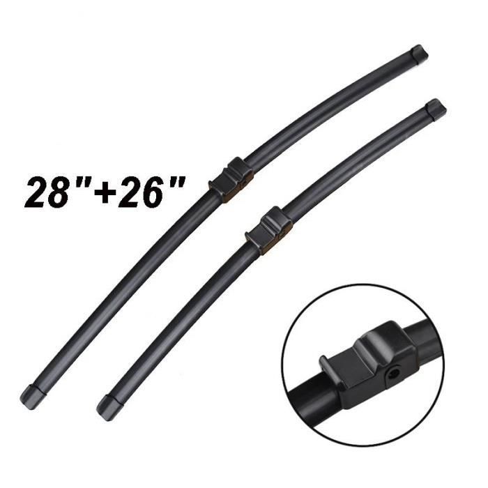 Juego de 2 limpiaparabrisas delanteros para Renault Modus - Grand Modus 2004 2005 2006 2007 2008 2009 2010 2011 2012 2013