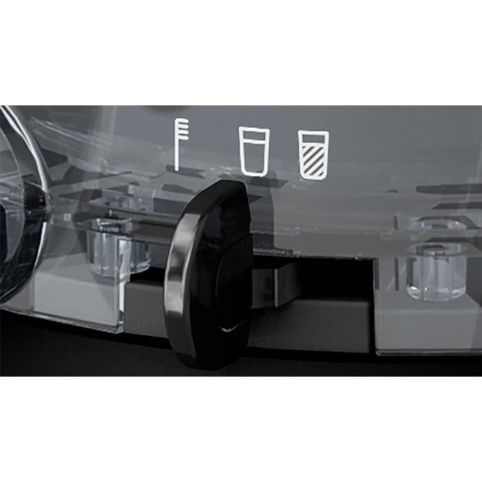 Juicer - BOSCH - MESM731M VitaExtract - Black/Stainless Steel - 150 W - 1 Speed + Reverse - Safety System on the Lid