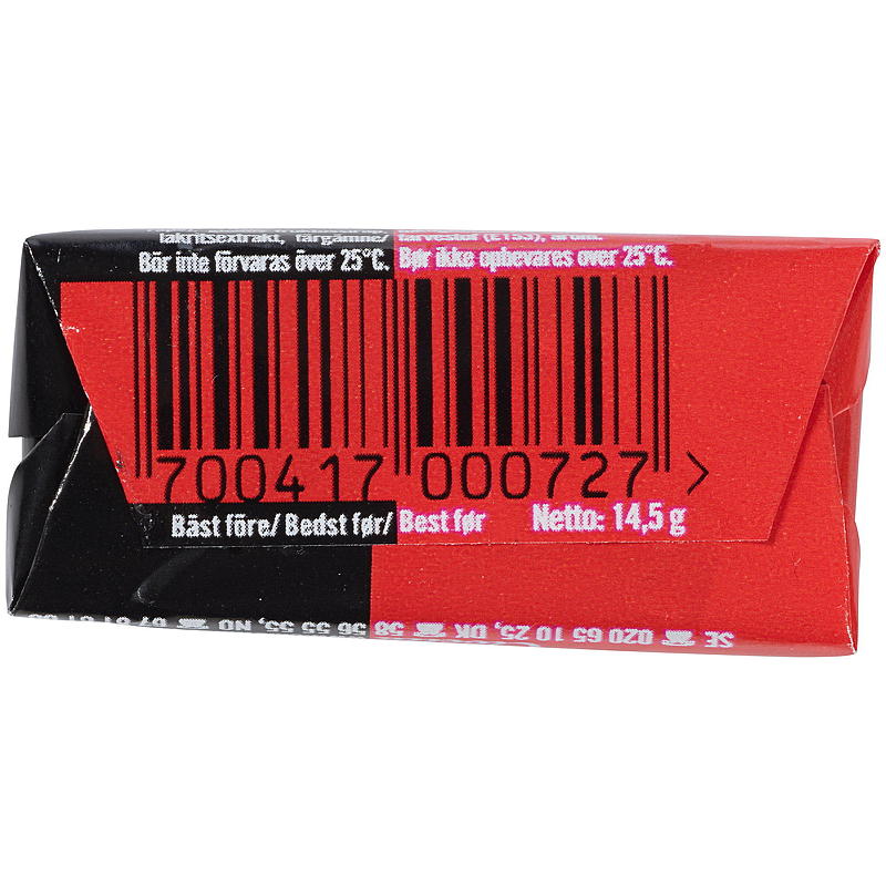 Malaco Nox lakrits 2 st. 14,5 g
