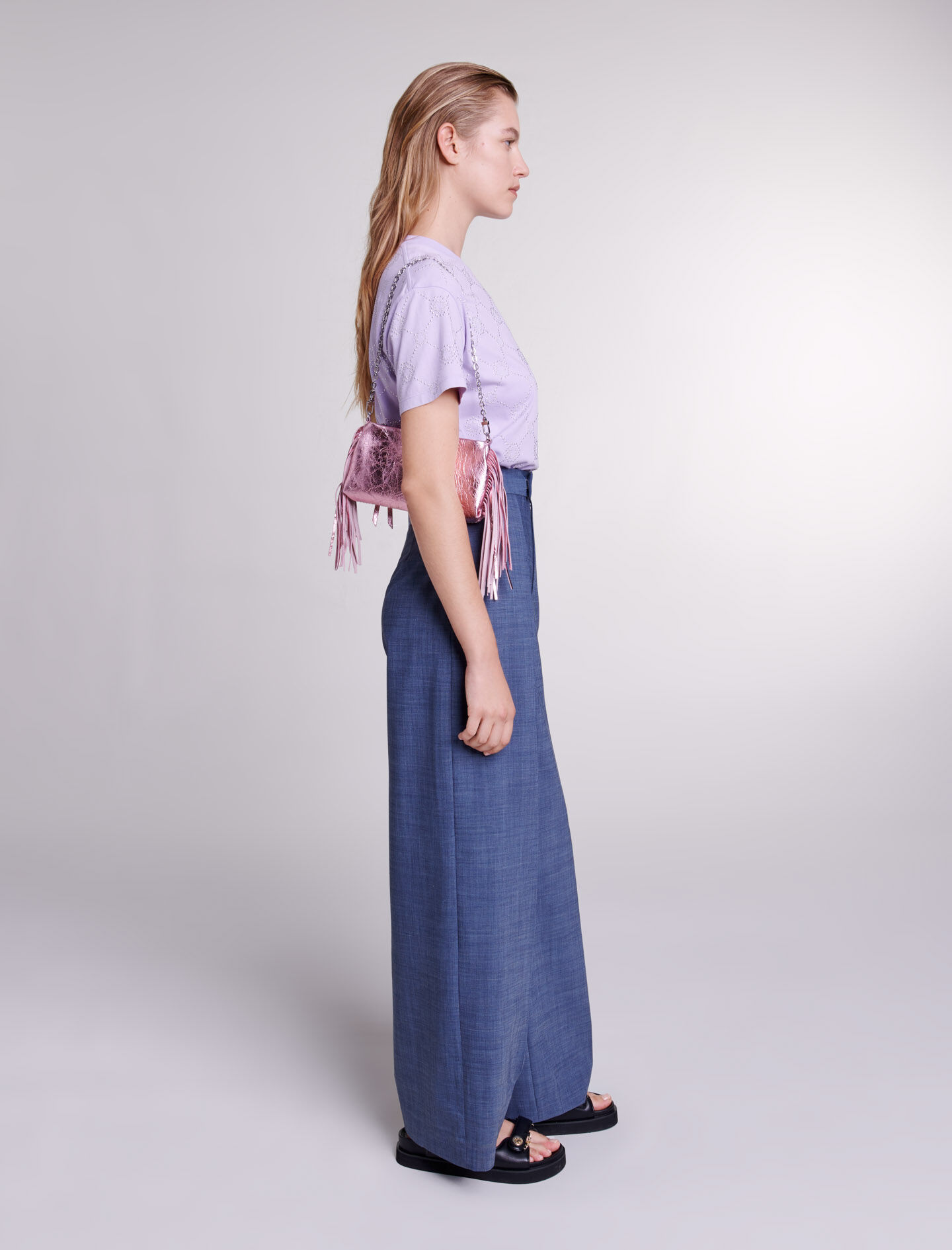 T-shirt met studs - Parma