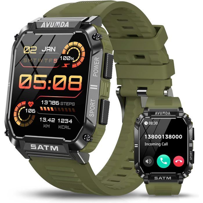 Men's Smartwatch, 1.95