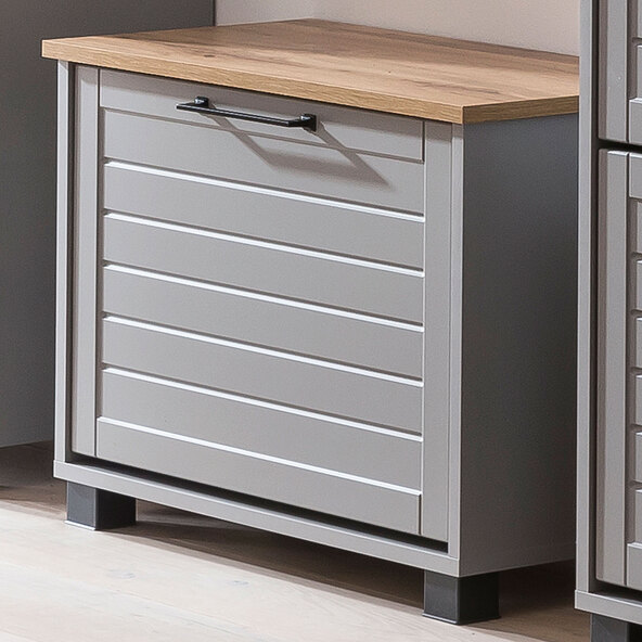 Jelda kenkäpenkki, platinanharmaa/maalaistyylinen tammi