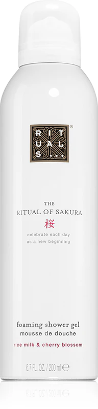 RITUAIS O Ritual de Sakura espumando debaixo do chuveiro