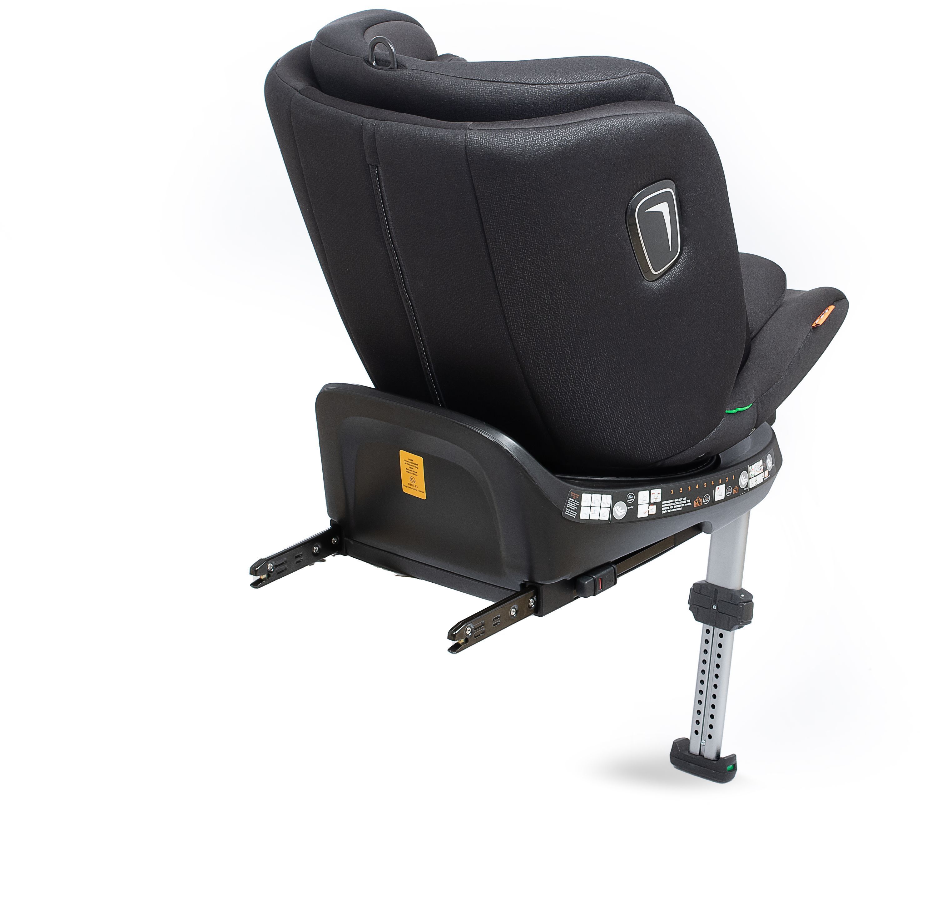 Bilbarnstol - BABYAUTO - Aitana - Grupp 0/1/2/3 - I-Size - 40/150 cm - Isofix - 360° vridbar - Stödben - Svart